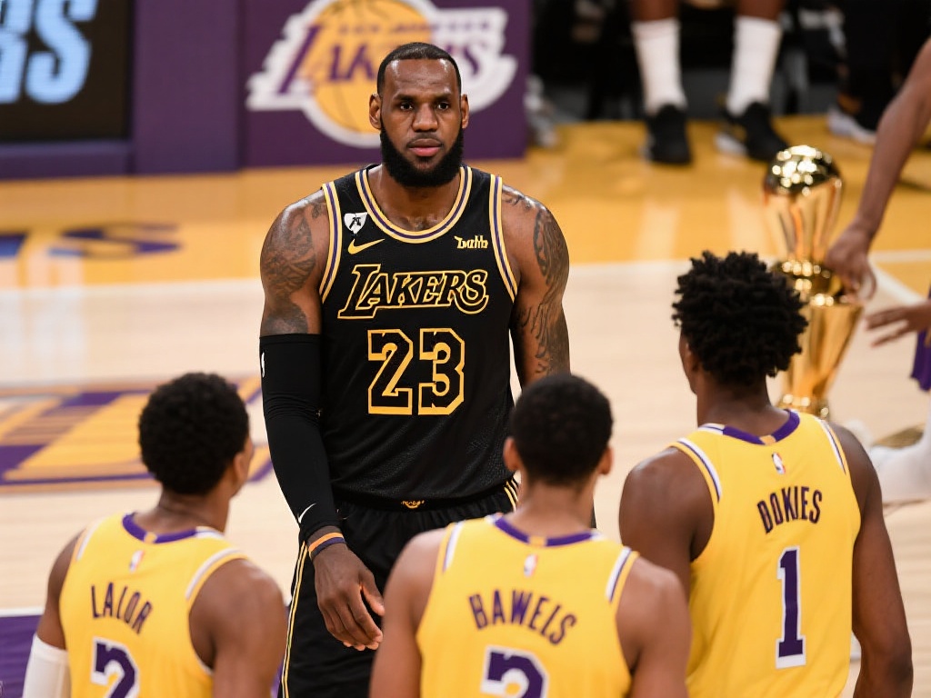 对于湖人队来说，有詹姆斯坐镇意味着球队不