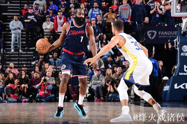 哈登三双库里26分 快船击败勇士终结对手3连胜 哈登三双库里26分 快船击败勇士终结对手3连胜